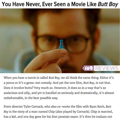You Have Never, Ever Seen a Movie Like Butt Boy